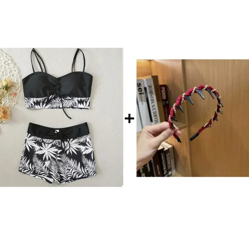 Reese | Maillot de bain deux pièces pour femme avec imprimé