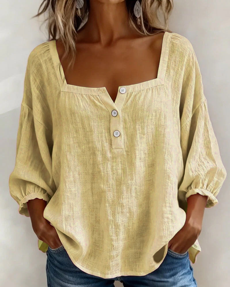 Zella | Blouse Élégante à Coupe Fluide et Style Sophistiqué