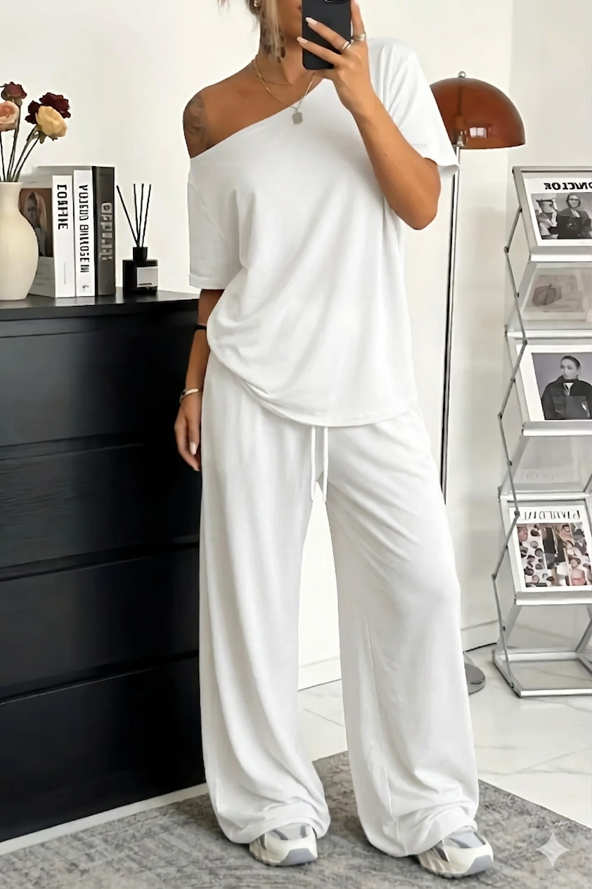 Nola | Ensemble de Deux Pièces Off-Shoulder pour Femmes