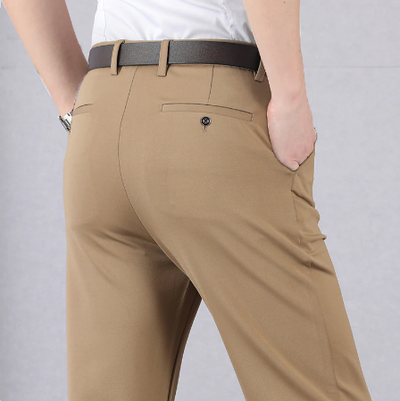 Quavero | Pantalon classique pour homme avec haute élasticité