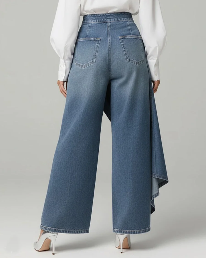 Quenira | Pantalon Confortable au Charme Denim