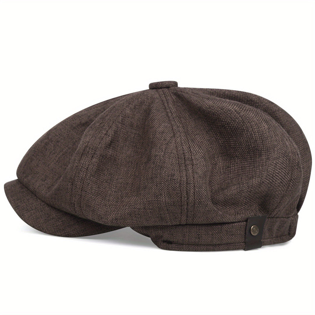 Havron | Casquette homme à design classique octogonal