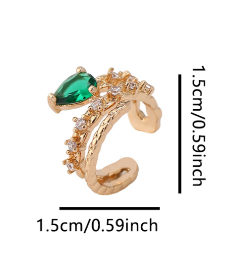 Seren | Boucle d'oreille Cuff avec Charme de Serpent
