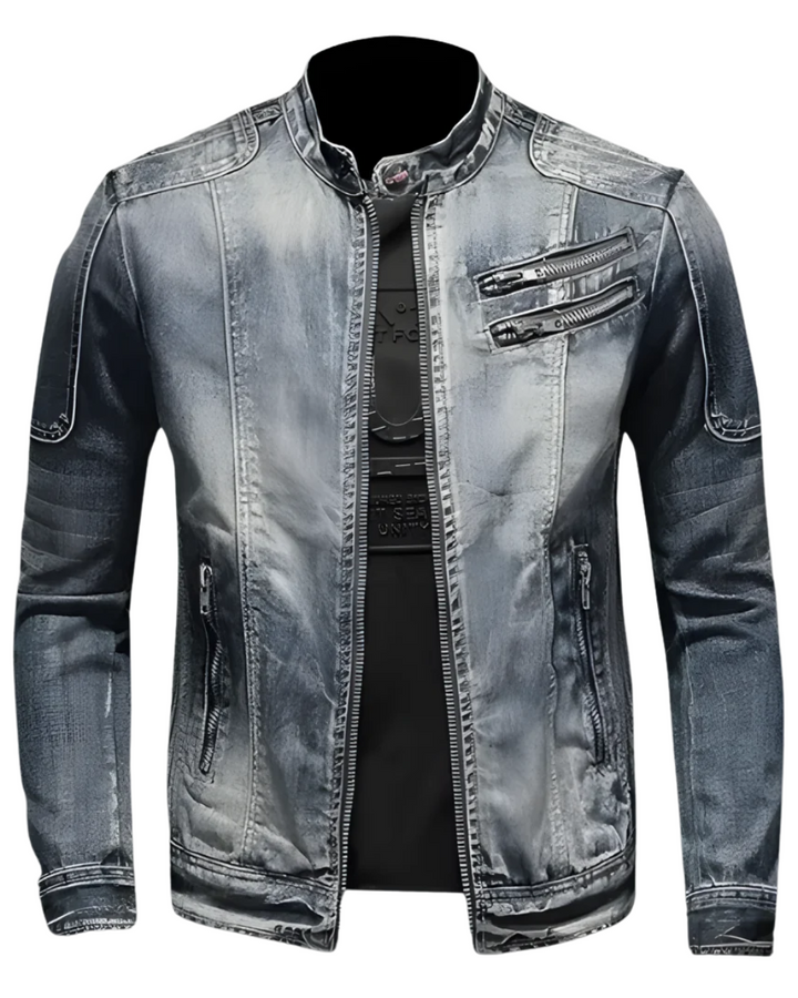 Lucerra | Veste en Jean Premium de Style Classique Masculin