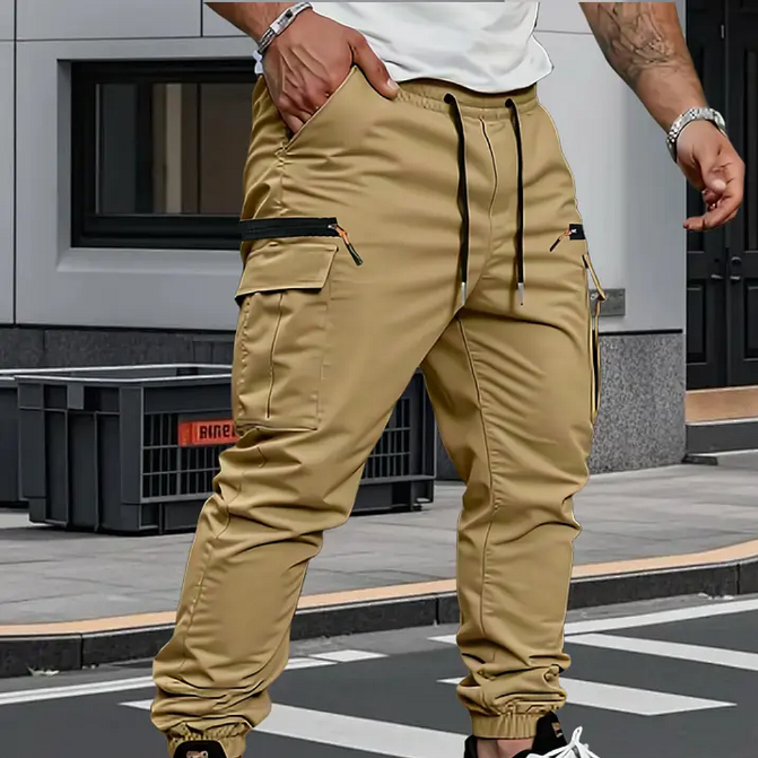 Taviero | Pantalon Jogger Cargo Stretch pour Hommes