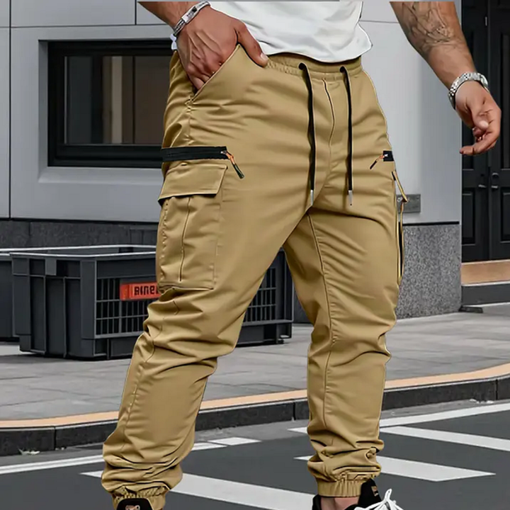 Taviero | Pantalon Jogger Cargo Stretch pour Hommes