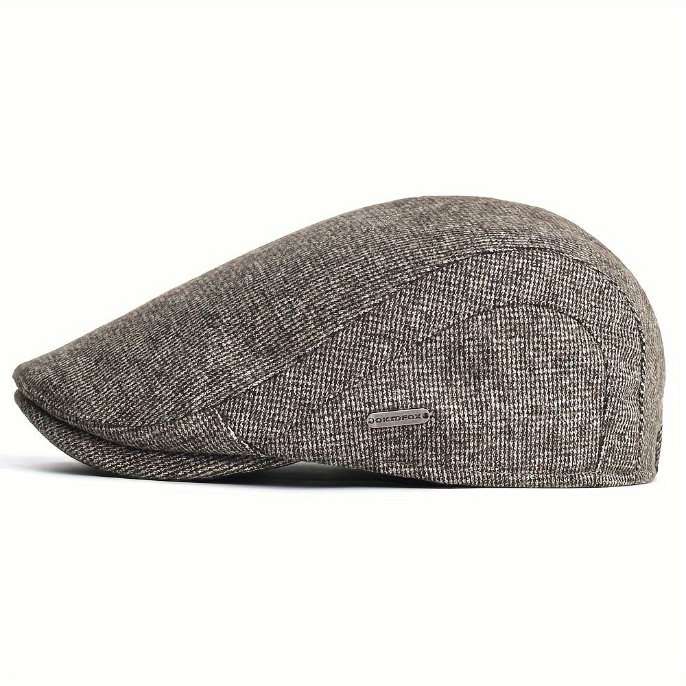 Horevik | Casquette Rétro d'Hiver au Design Classique et Fini Doux
