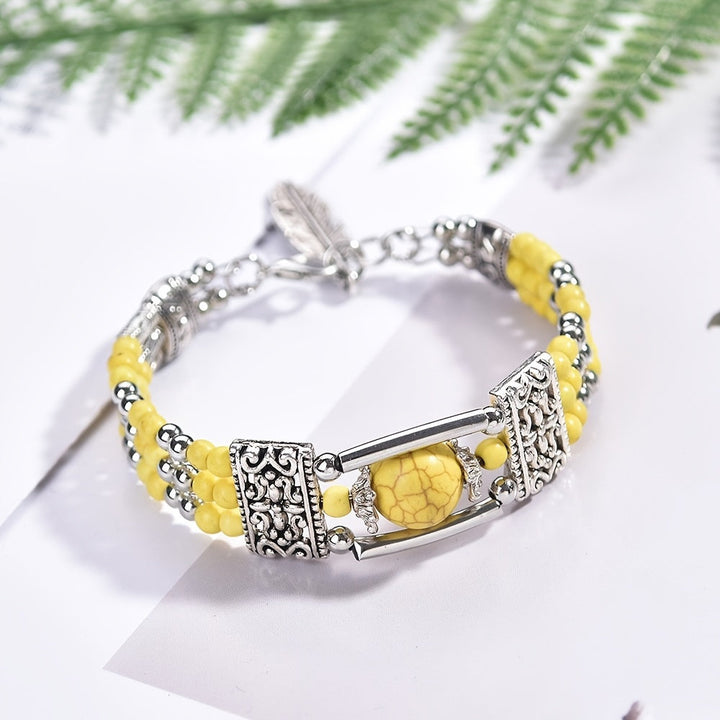 Jessae | Bracelet en Pierres Naturelles avec Style Artisanal et Énergie Naturelle