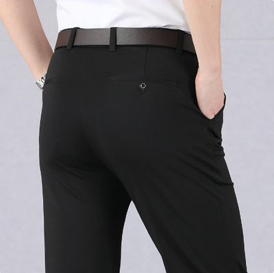 Quavero | Pantalon classique pour homme avec haute élasticité