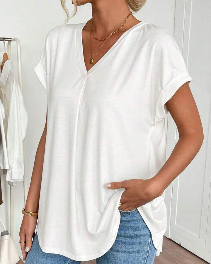 Ciela | Blouse légère plissée à tombé fluide pour femme