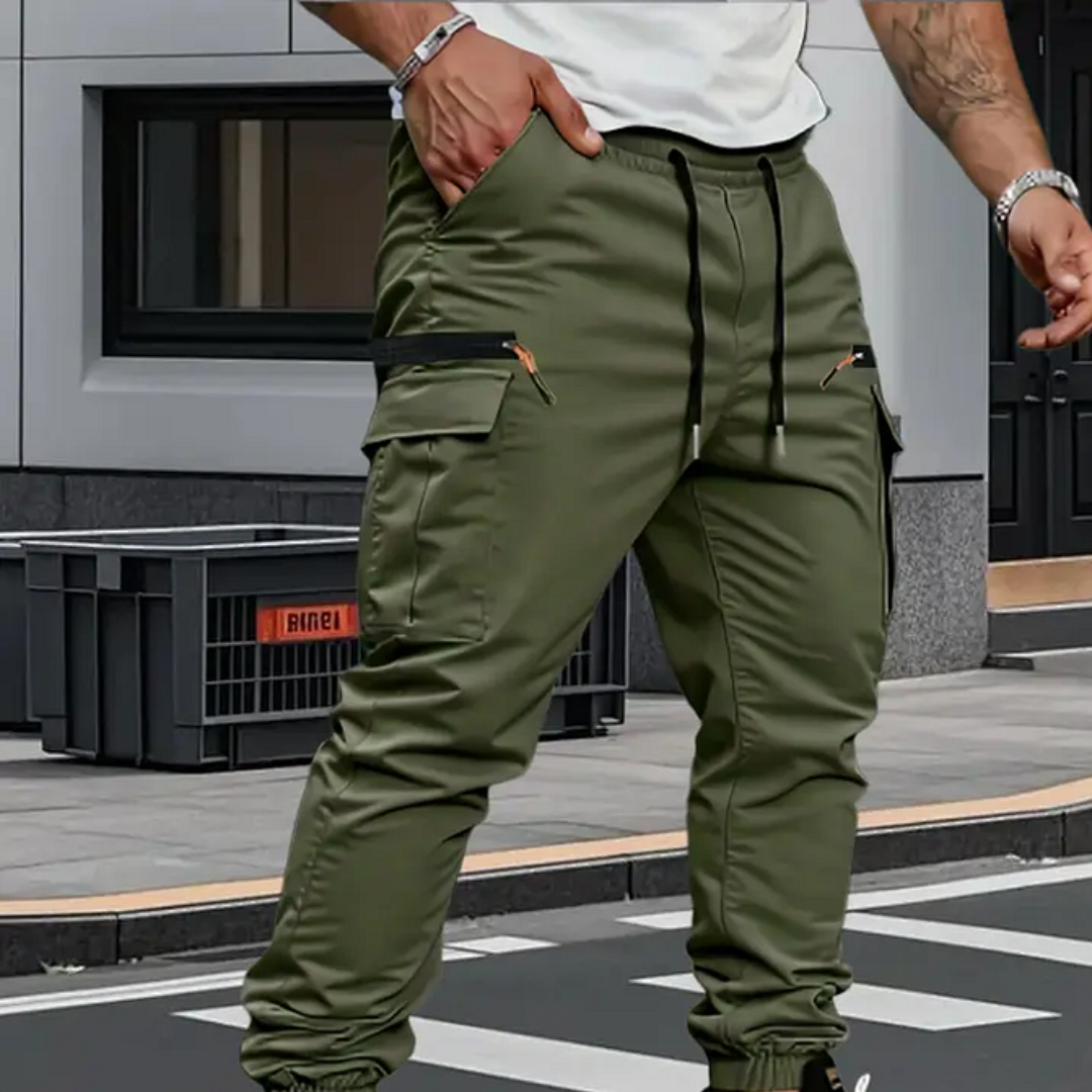 Taviero | Pantalon Jogger Cargo Stretch pour Hommes
