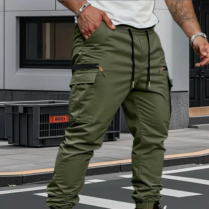 Taviero | Pantalon Jogger Cargo Stretch pour Hommes
