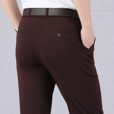 Quavero | Pantalon classique pour homme avec haute élasticité
