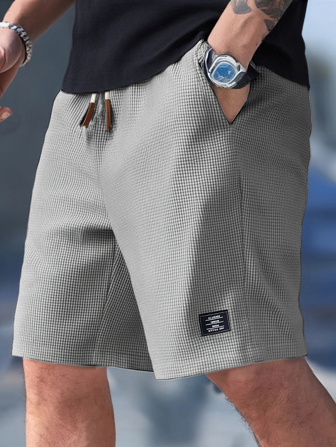 Varcini | Shorts Légers pour Hommes de Style Estival
