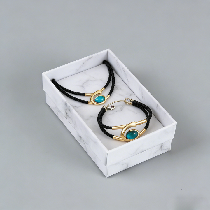 Suri  | Ensemble de collier et bracelet style vintage boho