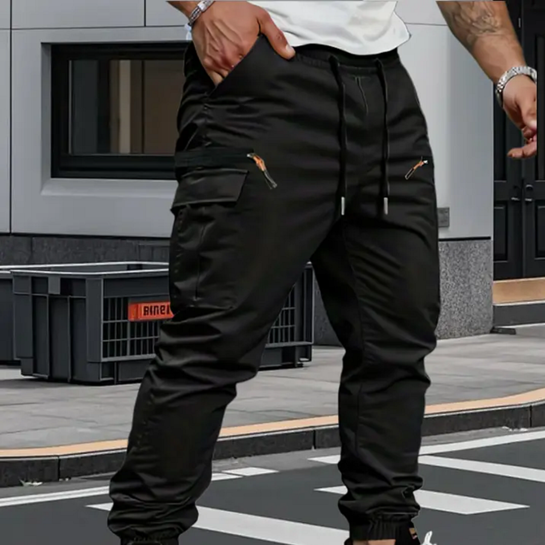 Taviero | Pantalon Jogger Cargo Stretch pour Hommes