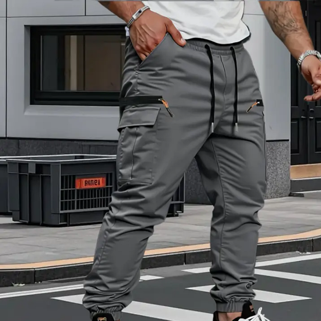 Taviero | Pantalon Jogger Cargo Stretch pour Hommes
