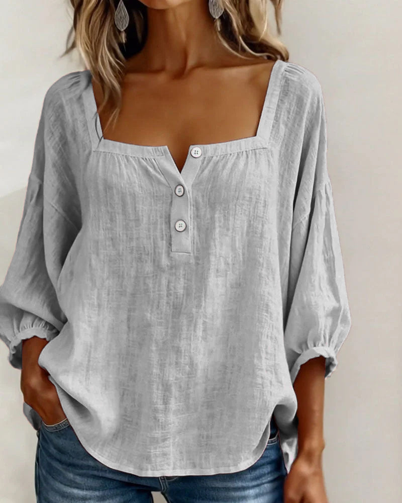 Zella | Blouse Élégante à Coupe Fluide et Style Sophistiqué