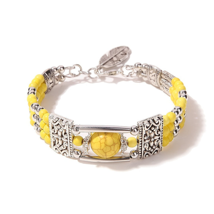 Jessae | Bracelet en Pierres Naturelles avec Style Artisanal et Énergie Naturelle