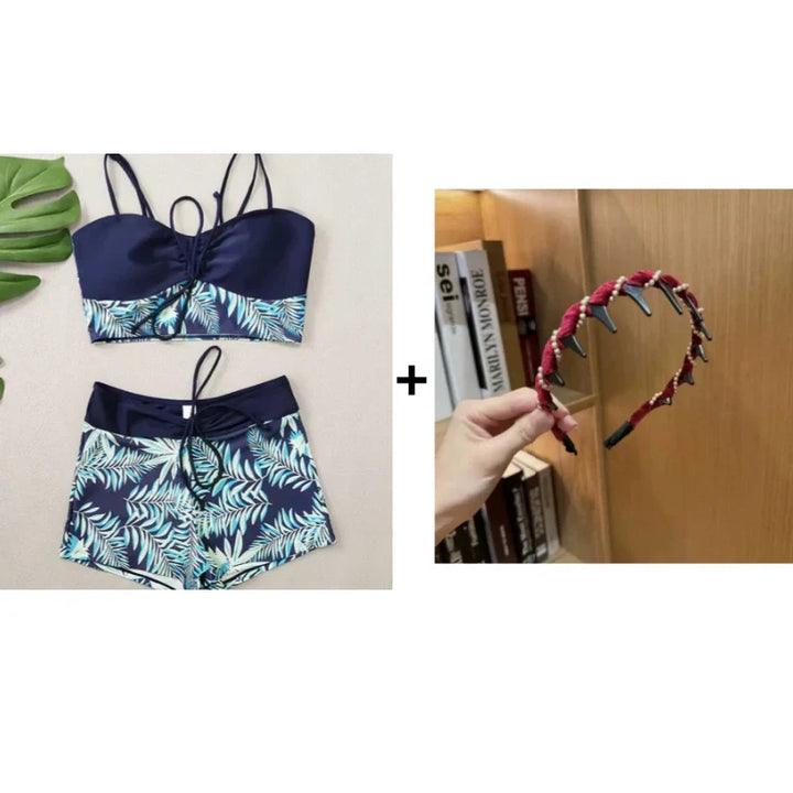 Reese | Maillot de bain deux pièces pour femme avec imprimé