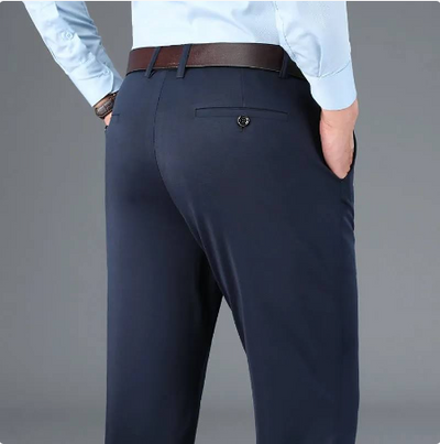 Quavero | Pantalon classique pour homme avec haute élasticité