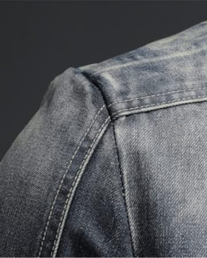 Lucerra | Veste en Jean Premium de Style Classique Masculin
