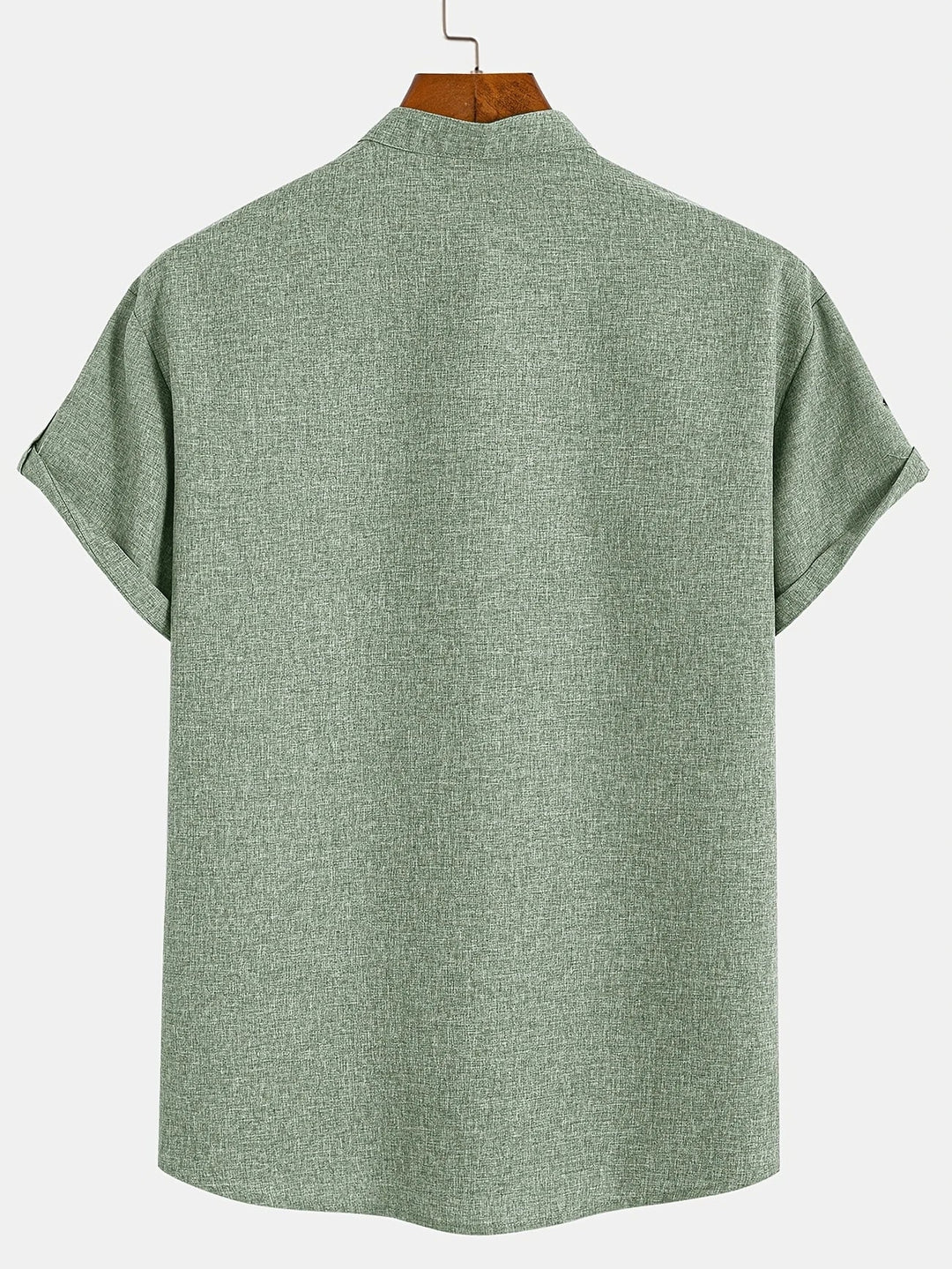 Hayes | Chemise élégante à manches courtes et col haut