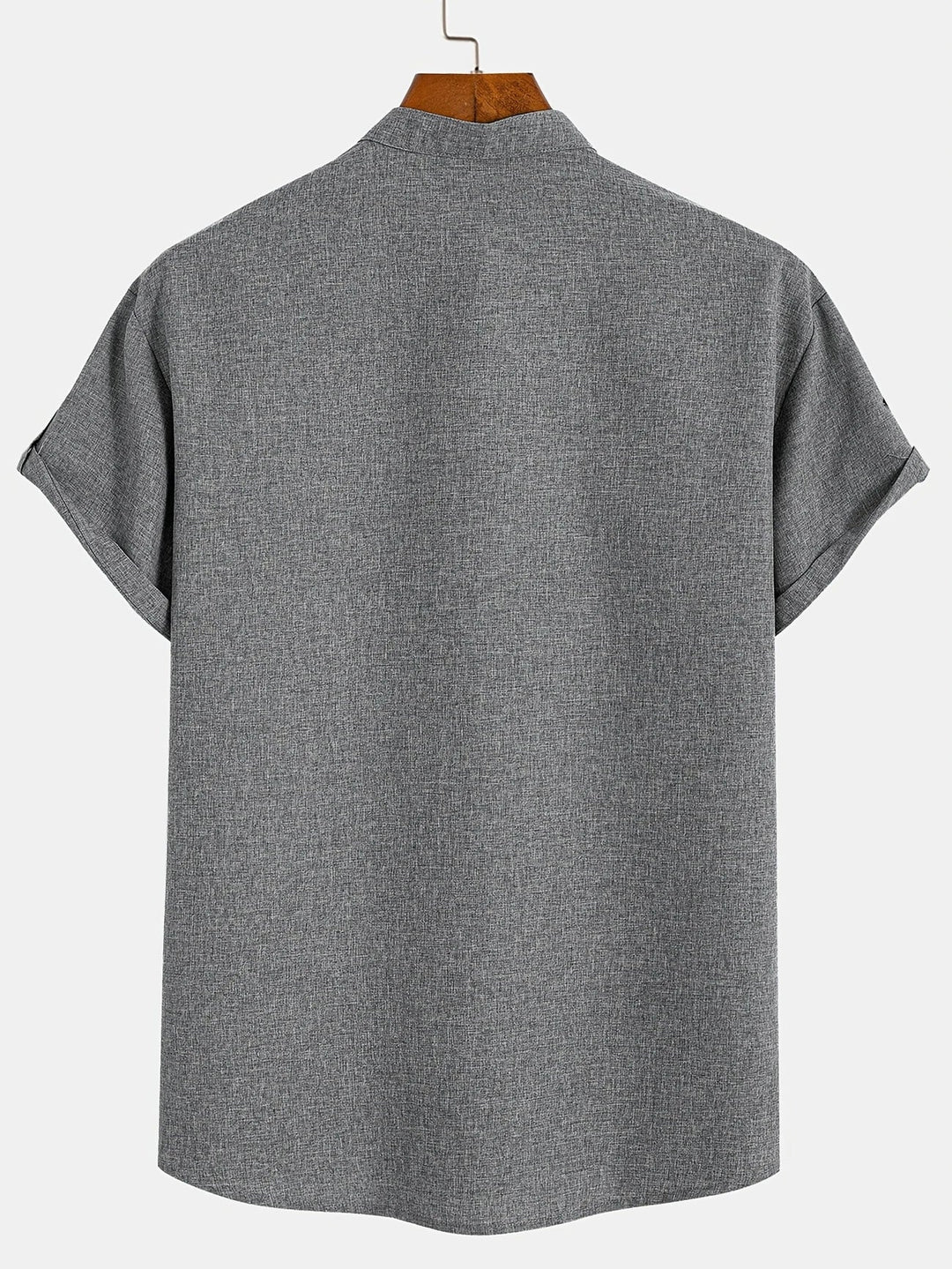 Hayes | Chemise élégante à manches courtes et col haut