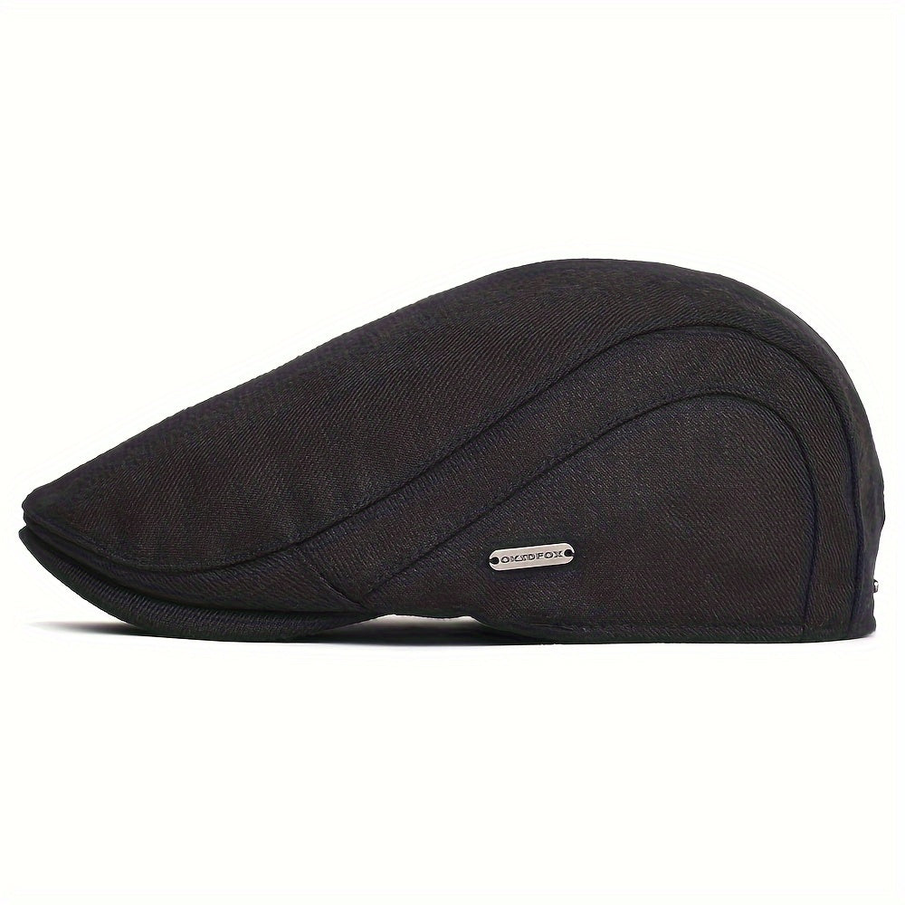 Horevik | Casquette Rétro d'Hiver au Design Classique et Fini Doux