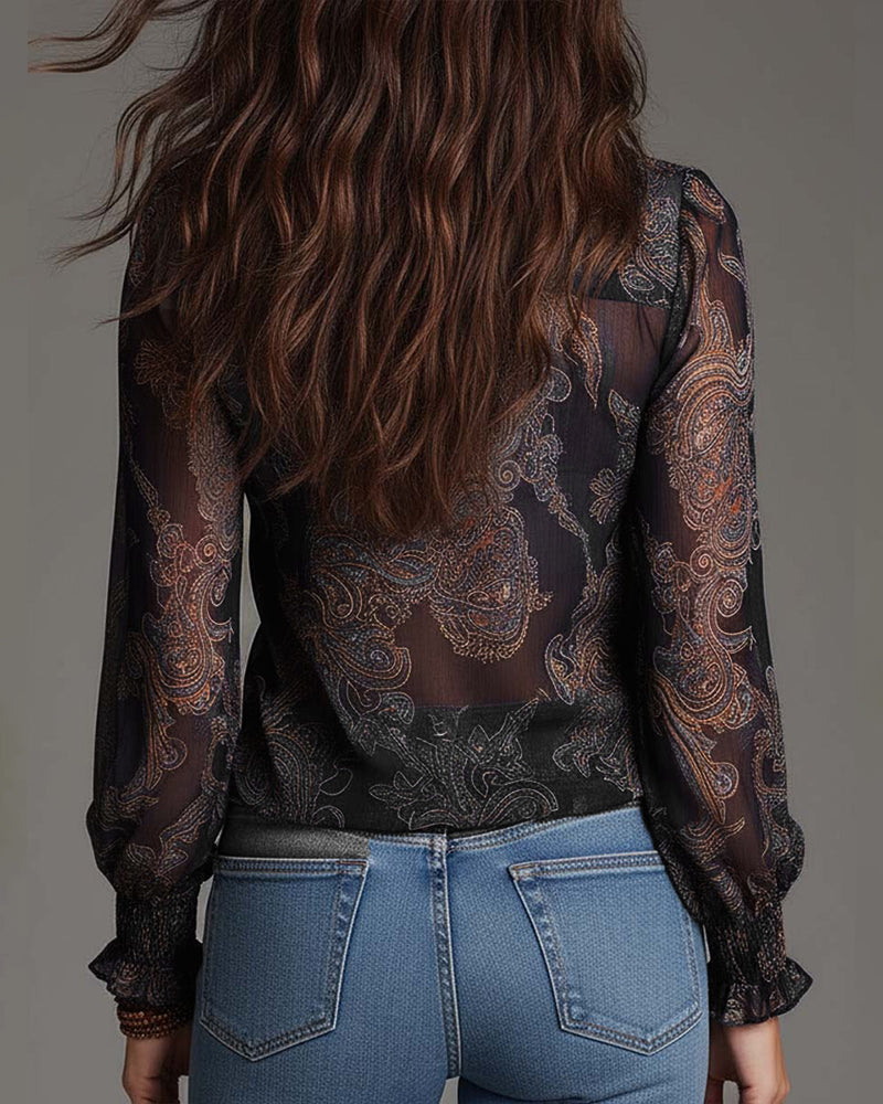 Arden | Blouse Élégante avec Demi-Zip et Coupe Moderne