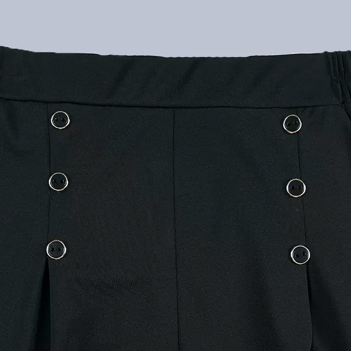 Nell | Pantalons plissés élégants avec jambes larges