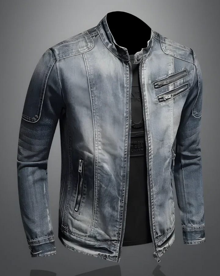 Lucerra | Veste en Jean Premium de Style Classique Masculin