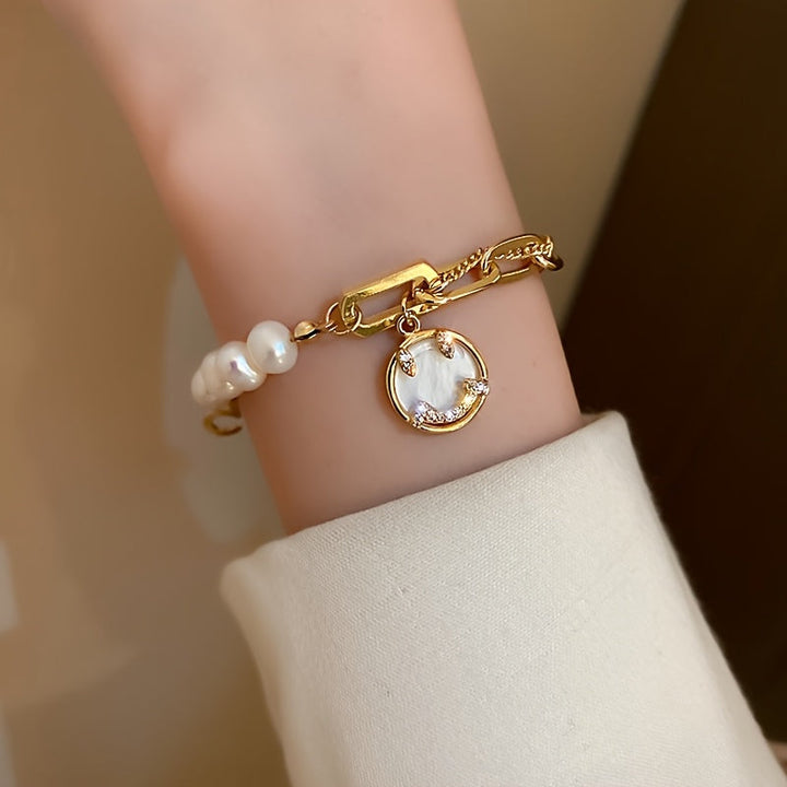 Wrenna | Bracelet Élégant en Perles Naturelles avec Style de Luxe
