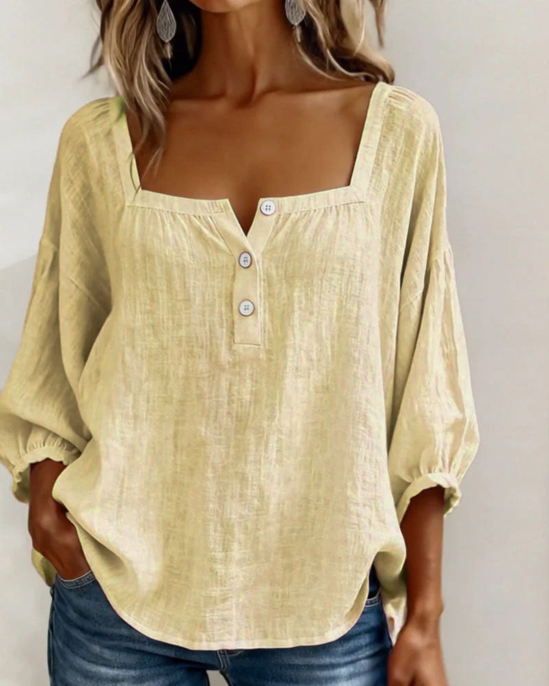 Zella | Blouse Élégante à Coupe Fluide et Style Sophistiqué