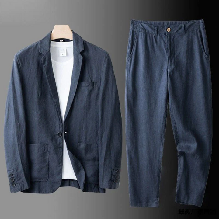 Montiero | Ensemble en lin confortable et respirant pour homme