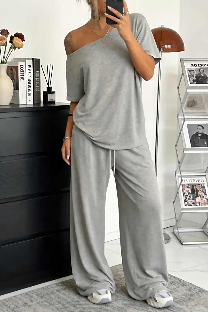 Nola | Ensemble de Deux Pièces Off-Shoulder pour Femmes