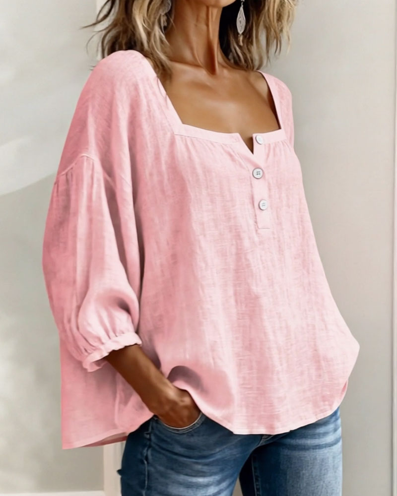 Zella | Blouse Élégante à Coupe Fluide et Style Sophistiqué