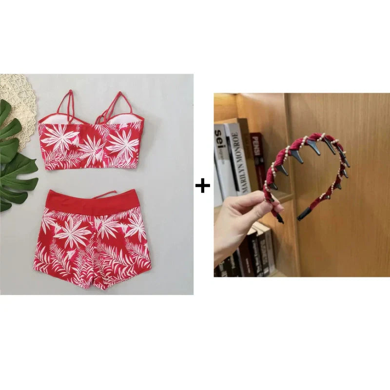 Reese | Maillot de bain deux pièces pour femme avec imprimé