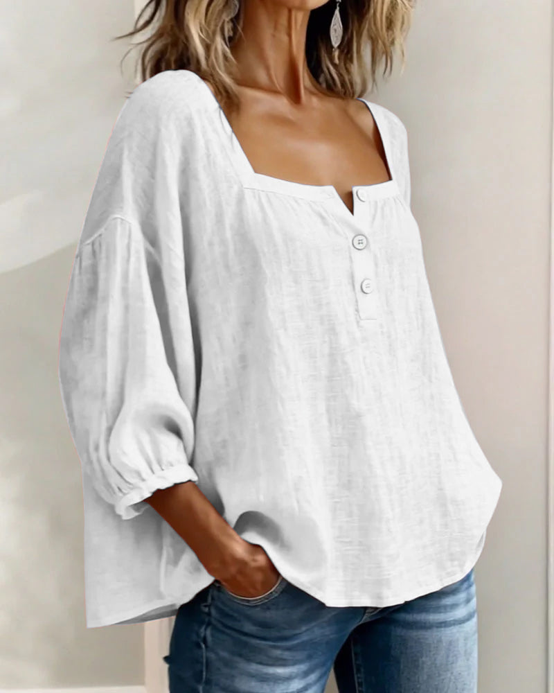 Zella | Blouse Élégante à Coupe Fluide et Style Sophistiqué