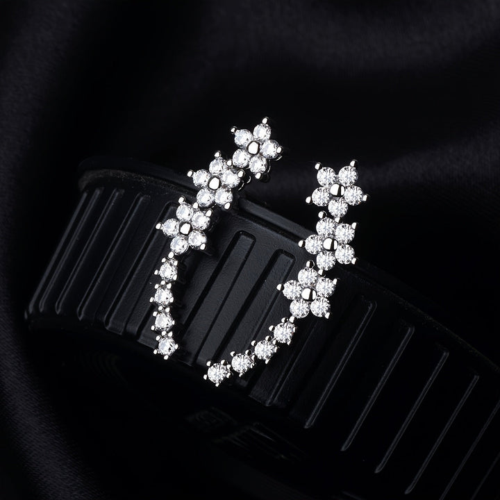Soreya | Boucles d'Oreilles Florales Élégantes au Style Intemporel