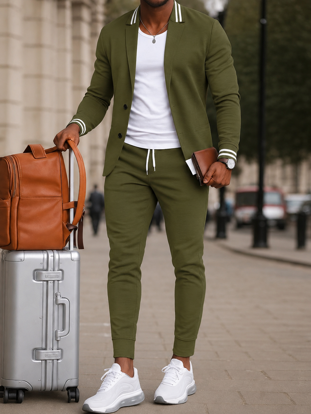 Durello | Costume masculin moderne avec style sportif sophistiqué