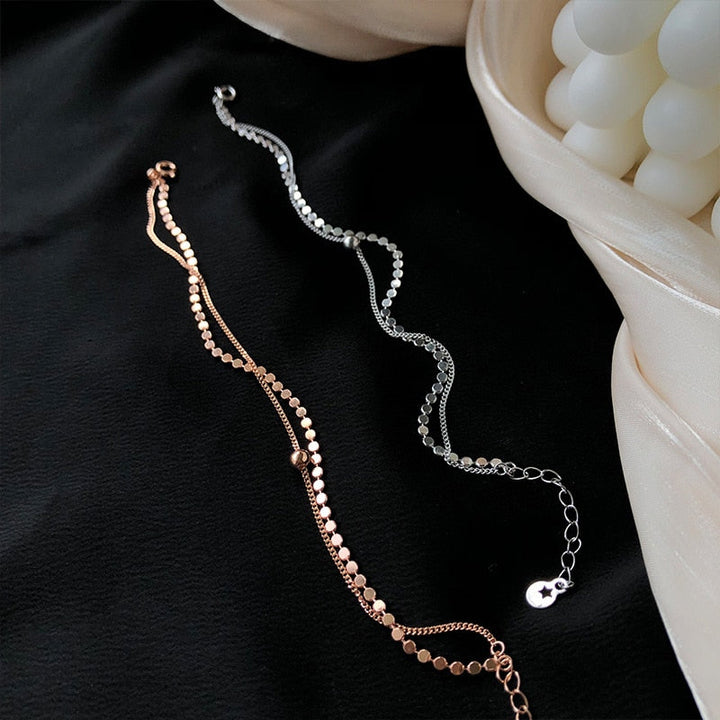 Siennae | Bracelet Double en Couches avec Design Élégant et Ajustement Délicat