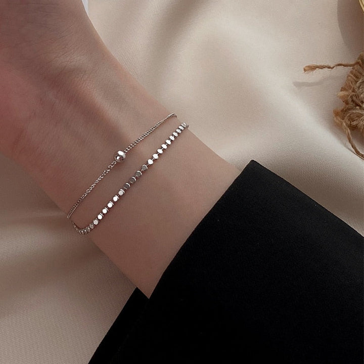 Siennae | Bracelet Double en Couches avec Design Élégant et Ajustement Délicat