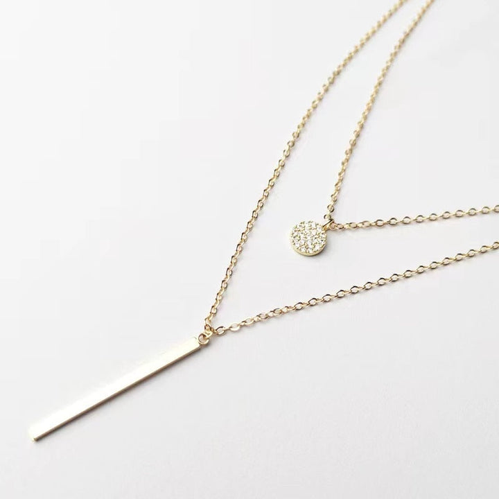 Oona | Collier Double en Couches avec Design Élégant et Moderne