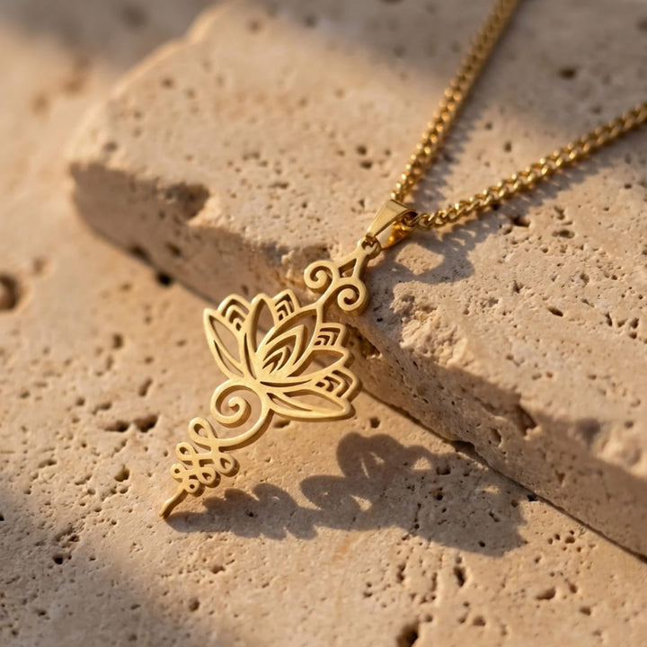 Posira | Pendentif Lotus Unalome