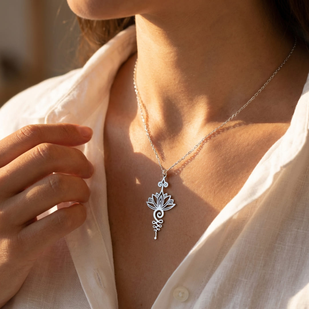 Posira | Pendentif Lotus Unalome