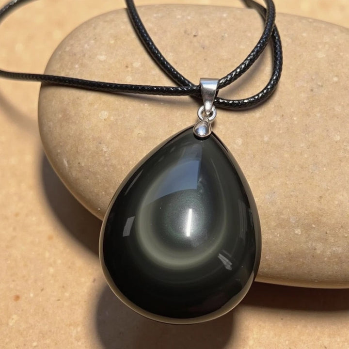 Skye | Pendentif en Obsidienne Oeil Céleste