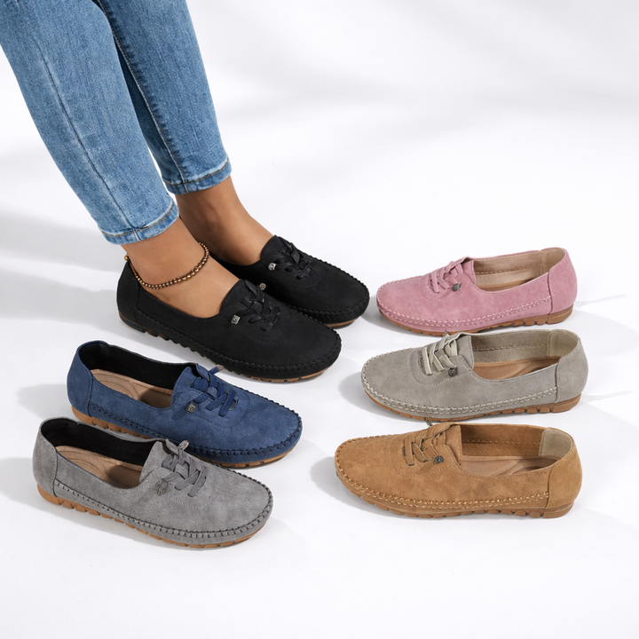 Liravelle | Mocassins Orthopédiques Doux avec Support Total