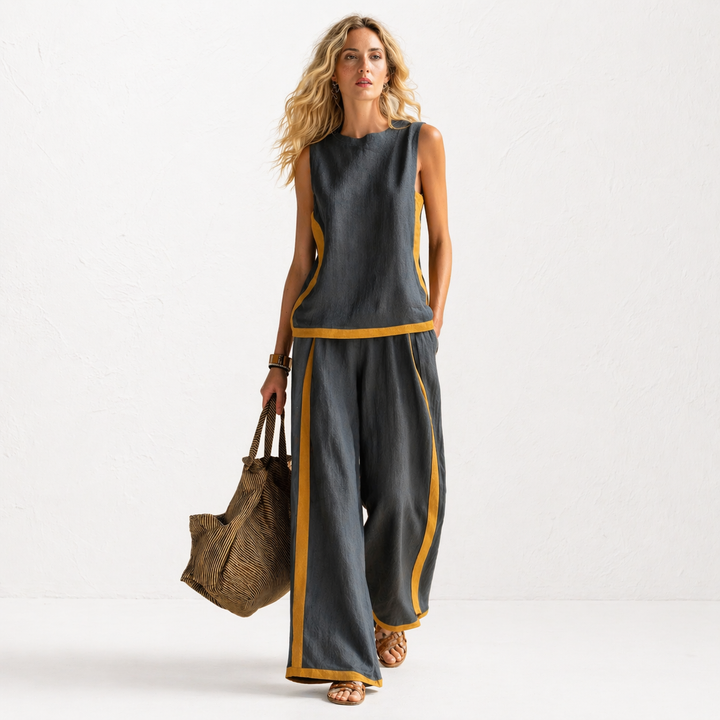 Meadow | Ensemble en lin et coton confortable et élégant