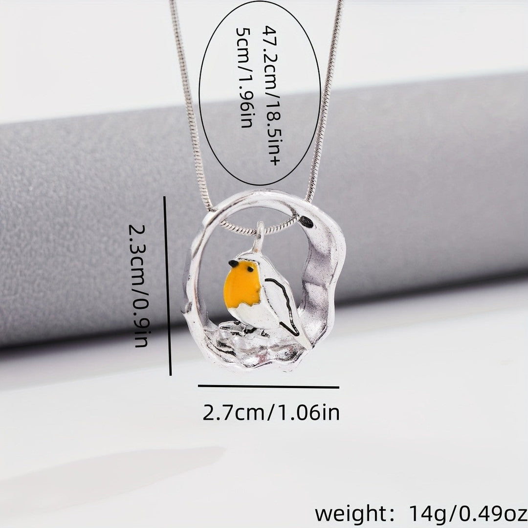 Hollis | Collier avec un rouge-gorge